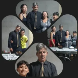 Jair familia e amigos