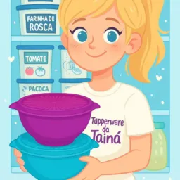 Cosméticos e Tupperware ✨🛍️