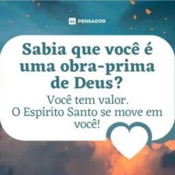 DEUS TEM UMA PALAVRA PARA O SEU ❤️