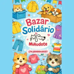 Bazar solidário Miaudote