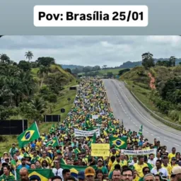 Caminhada pela liberdade