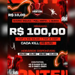 DIÁRIO SQUAD FRONTEIRA ⚔️ | GP01