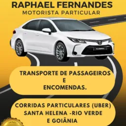 Caronas RIO VERDE ↔️ SANTA HELENA ↔️GOIÂNIA