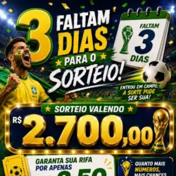 R$2.700,00 DE SÁBADO