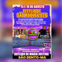 Festejo de São Roque 2026💜🎉