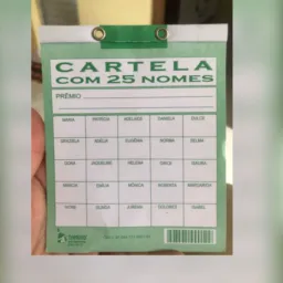 Cartelinha da sorte