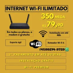 Internet Fibra (PR-SC) 📲💻📺