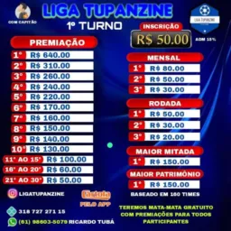 TUPANZINE 1° TURNO - 2026
