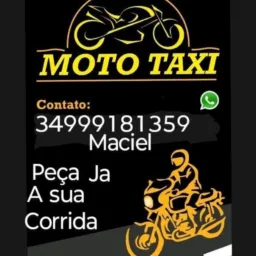 Corrida rápida moto táxi