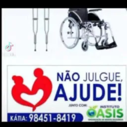 não julgue! ajude! junto com instituto Oasisr