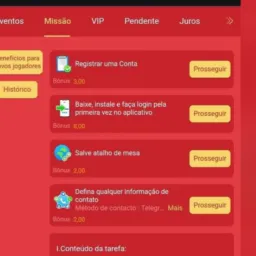 PLATAFORMA COM BÔNUS