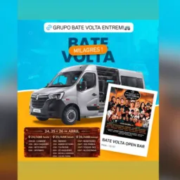 BATE VOLTA MILAGRES!🚐