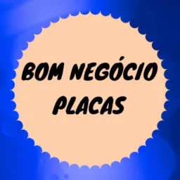 Bom negócio Placas