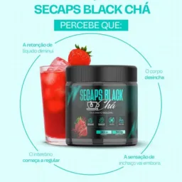 Oferta especial Secaps Black já. O FAMOSO CHÁ MORANGUINHO 🍓 🍓 🍓 🍓