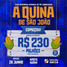 Bolão QUINA SÃO JOÃO
