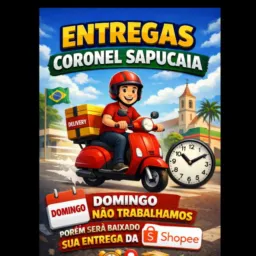 Entregas shopee Coronel sapucaia 📅📆