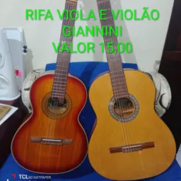 ⚡💥🍀RIFA VIOLA E VIOLÃO GIANNINI ⚡💥✅