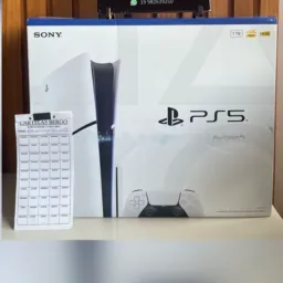 Rifa ps5 c/ leitor slim novo