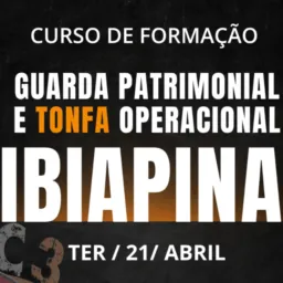 Ibiapina Curso de Formação Guarda Patrimonial e Tonfa Operacional🇧🇷
