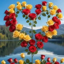 GRUPO DE LINKS CORAÇÃO DE ROSAS.
