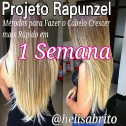 Grupo de receita de cabelo pra crescimento e fortalecimento