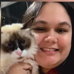 Bru com gatos🧡🐈