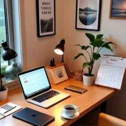 Meninas em home office 🌷