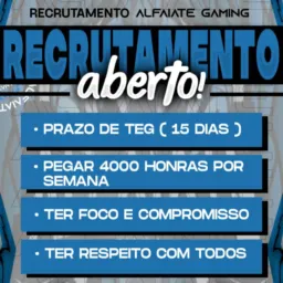 RECRUTAMENTO ꓥLFꓥIꓥTE GAMING💙🦅