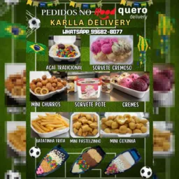 Karlla delivery sorveteria 🍨🍨,e muito+ variedades Brisa Do Lago 👏❤️🍨