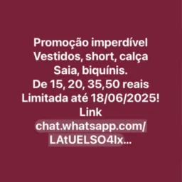 Grupo promoção de 15 a 50 reais!💥💥💥💥