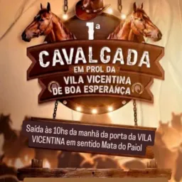 Cavalgada em prol a vila Vicentina