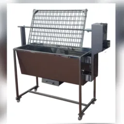 Rifa Churrasqueira Rolete Costeleira Inox 15 Kg ou 2500 pix