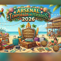 Grupo VIP “ Arsenal da Temporada de Feriados “ faltam 03(três) dias