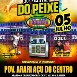 Festival do  Peixe 🐟  de arari açu