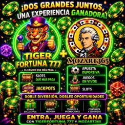 CASINO TIGER FORTUNA 777 OFICIAL +MOZART365 🎰💰🍀