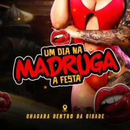 Um dia na madruga a festa 🥳