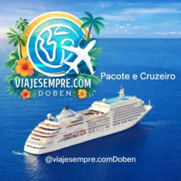 🛳️Cruzeiros Marítimos e Pacotes de Viagens ✈️