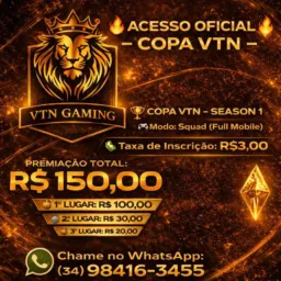 🔥ACESSO COPA VTN🔥