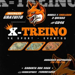 X-TREINO 4K 🕑 | 21H