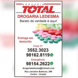 🛑DROGARIA TOTAL🛑 Urupês 🚨