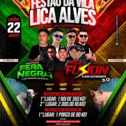 Festa Lica Alves 22/08 - Saindo de Santana-AP 2026