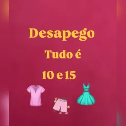 Desapego tudo é 10 e 15 👚👗🩱