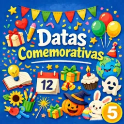 5️⃣🌹DATAS COMEMORATIVAS