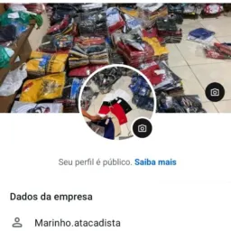 Marinho.atacadista direto da fabrica somente Mercadoria  no fardo grande.....