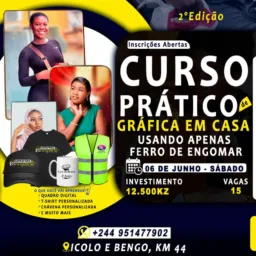 CURSO PRÁTICO - GRÁFICA EM CASA