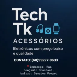 📣 Loja Tech TK Acessórios 📱⌚🎧