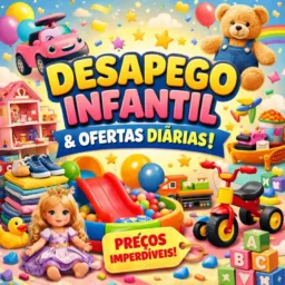 Desapego Infantil e Ofertas Diárias. 🚫Itens de casa 🚫Links de produtos 🚫 Desrespeitar as pessoas