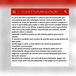 Carros futura quitação , quitados e pz…