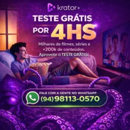 Liberando teste de 4hs TV 📺