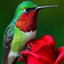 Os beija flor 🌷